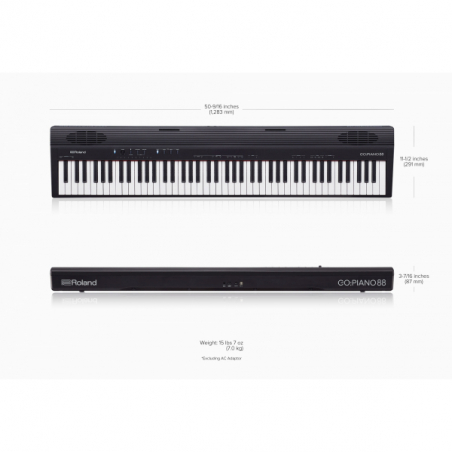 Pianos numériques portables - Roland - GO:PIANO 88