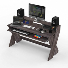 	Mobilier home studio - Glorious DJ - SOUND DESK PRO WALNUT