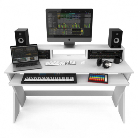 Mobilier home studio - Glorious DJ - SOUND DESK PRO WHITE