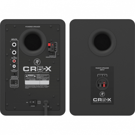 Enceintes monitoring de studio - Mackie - CR5-X (La paire)