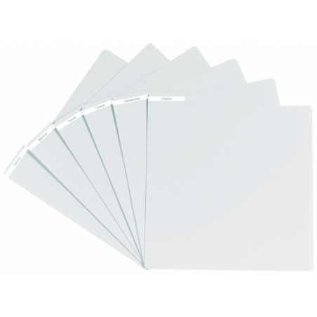 Meubles disques et Vinyles DJ - Glorious DJ - VINYL DIVIDER WHITE