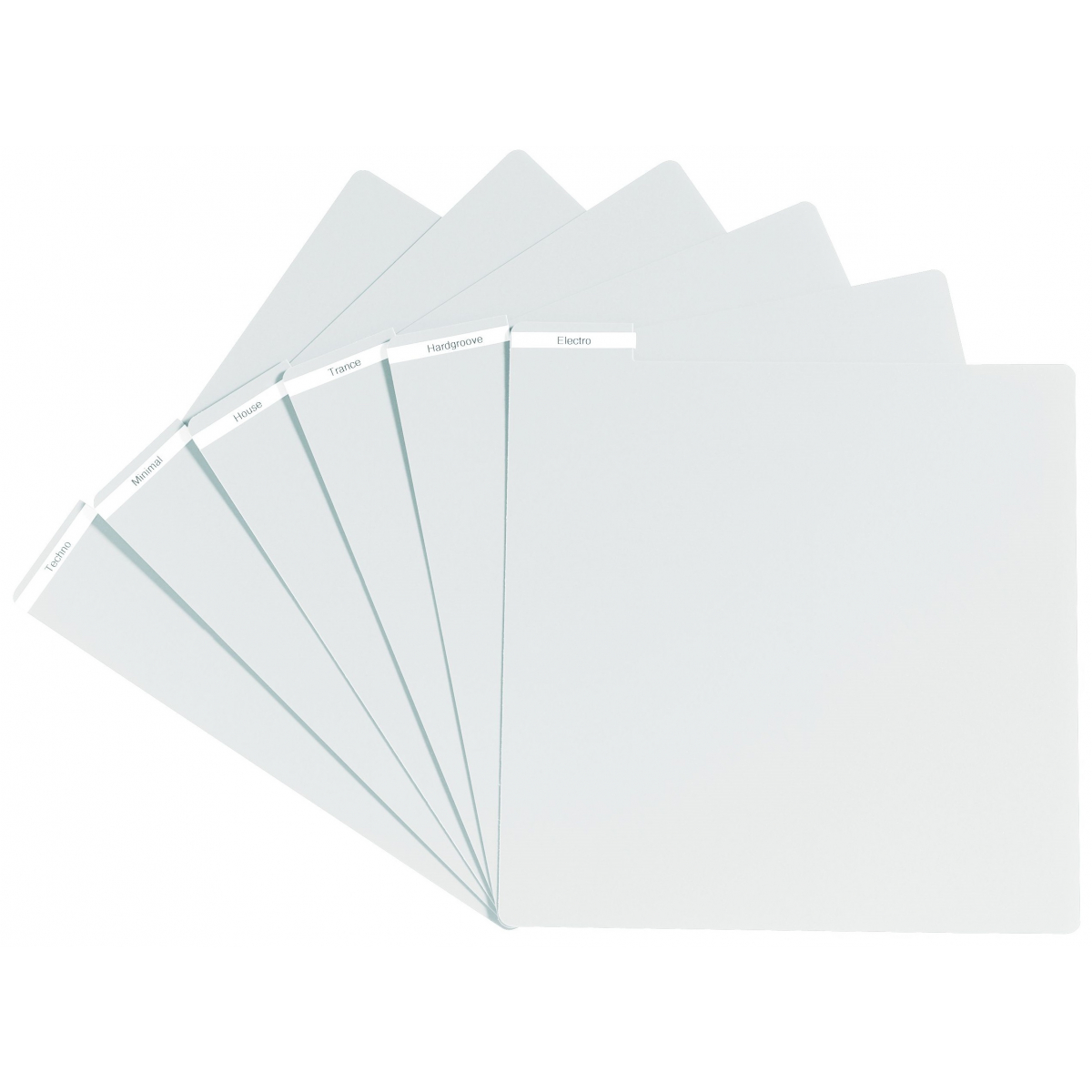 Meubles disques et Vinyles DJ - Glorious DJ - VINYL DIVIDER WHITE