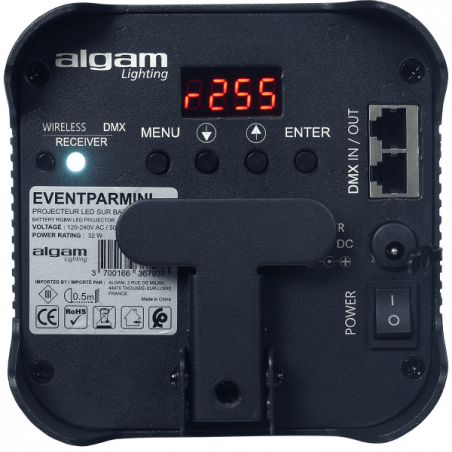 Projecteurs sur batteries - Algam Lighting - EVENTPAR MINI