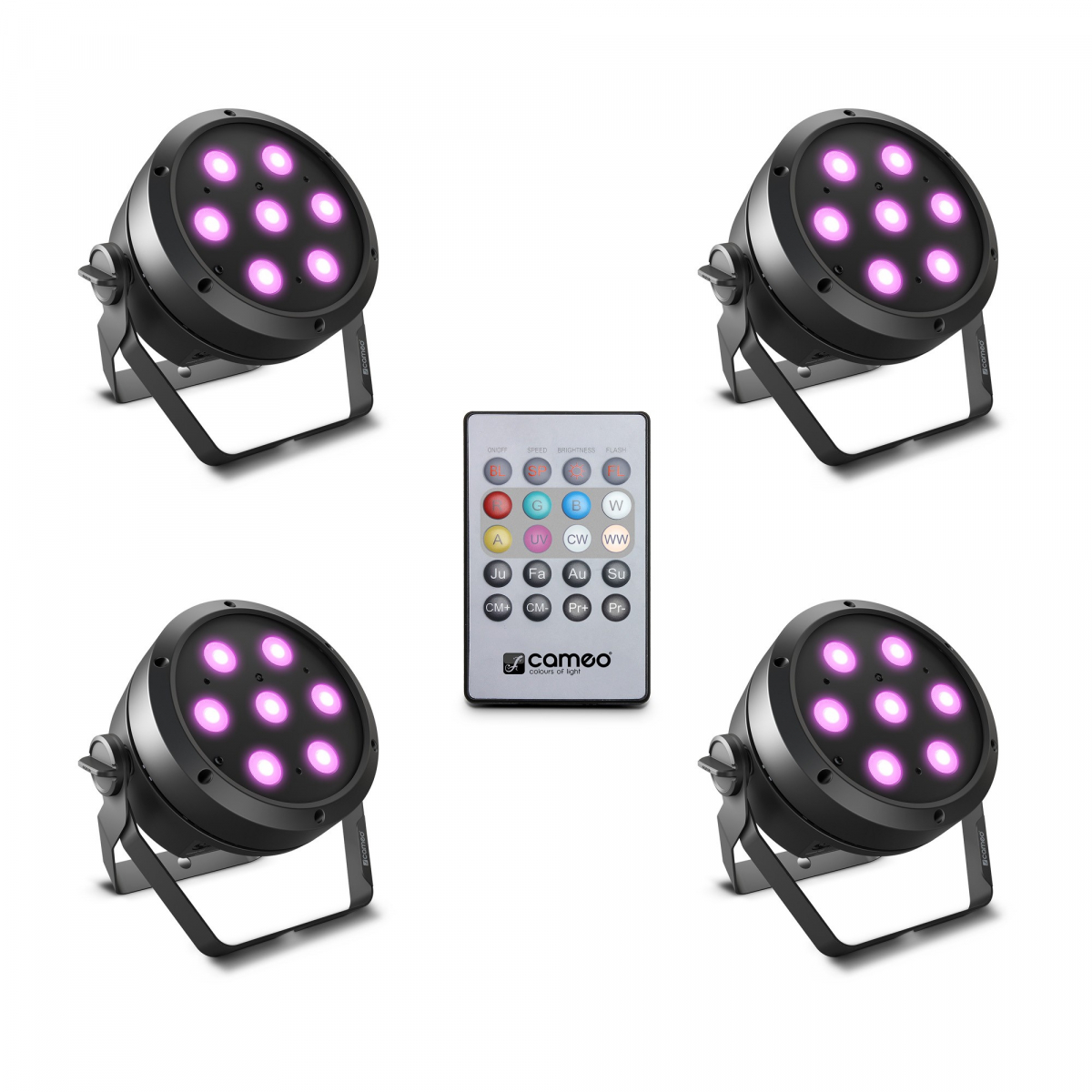 Projecteurs PAR LED - Cameo - ROOT PAR 4 SET 1
