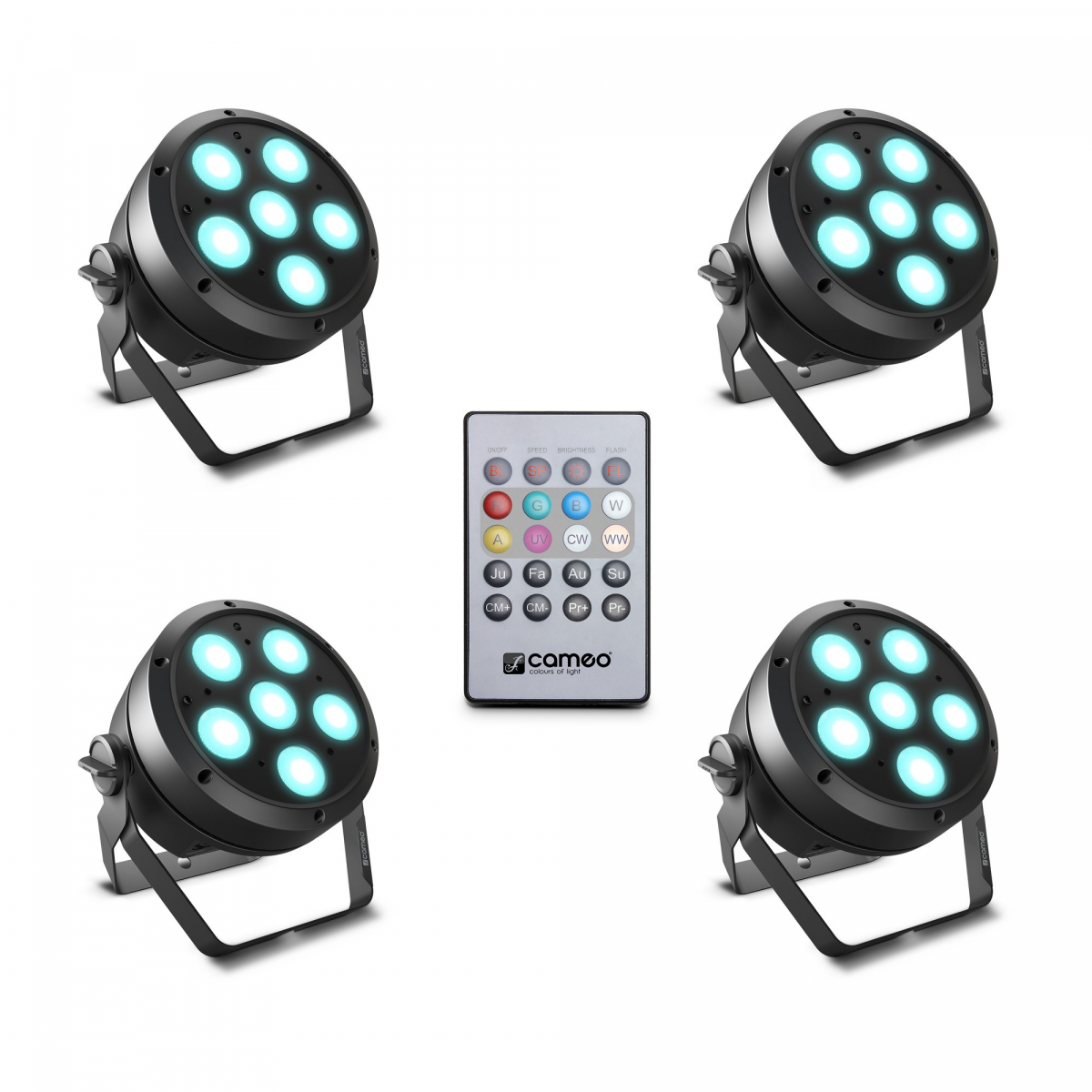 Projecteurs PAR LED - Cameo - ROOT PAR 6 SET 1