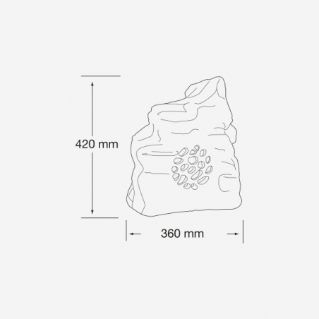 Enceintes d'extérieur - Audiophony PA - STONE45