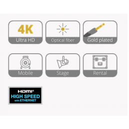 	Câbles HDMI optique - Procab - PRX220A/100