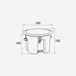 	Enceintes plafonniers - Audiophony PA - CHP660