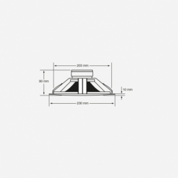 	Enceintes plafonniers - Audiophony PA - CHP606