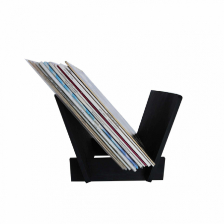 Meubles Disques et Platines Vinyles - Enova Hifi - VINYL RANGE 25 BLACK - VR...