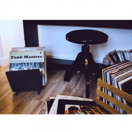 Meubles Disques et Platines Vinyles - Enova Hifi - VINYL RANGE 25 BLACK - VR...