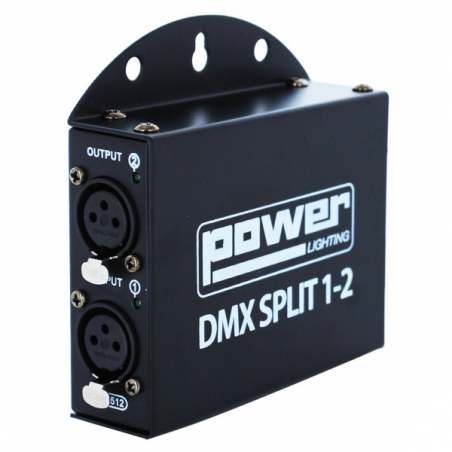 Splitters DMX - Power Lighting - DMX SPLIT 1-2