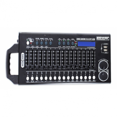 Contrôleurs DMX - Power Lighting - DMX SHOW 512 CXT USB