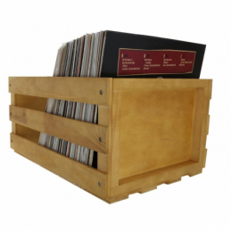 	Meubles Disques et Platines Vinyles - Enova Hifi - VINYL BOX STORAGE 120 WOOD...