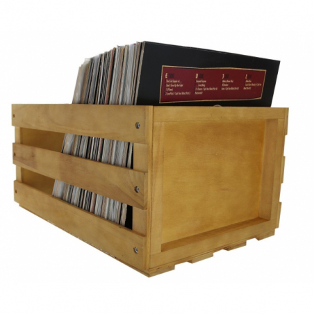 Meubles Disques et Platines Vinyles - Enova Hifi - VINYL BOX STORAGE 120 WOOD...