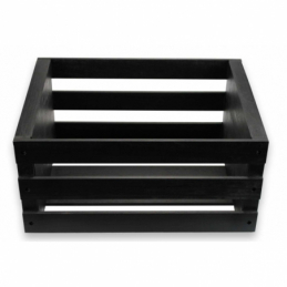 	Meubles Disques et Platines Vinyles - Enova Hifi - VINYL BOX STORAGE 120 BLACK...
