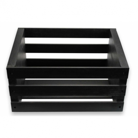 Meubles Disques et Platines Vinyles - Enova Hifi - VINYL BOX STORAGE 120 BLACK...