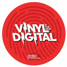 Feutrines platines vinyles - Ortofon DJ - SLIPMAT DIGITAL (La paire)