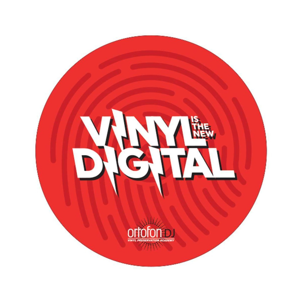 Feutrines platines vinyles DJ - Ortofon DJ - SLIPMAT DIGITAL (La paire)