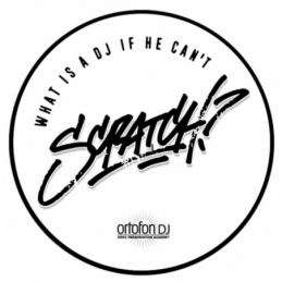 Feutrines platines vinyles - Ortofon DJ - SLIPMAT SCRATCH (La paire)