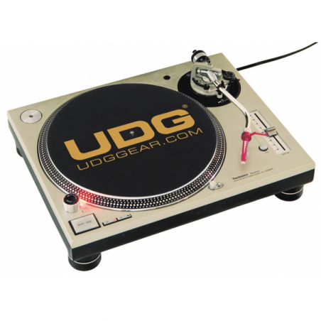 Feutrines platines vinyles DJ - UDG - Slipmat Set Black / Golden...
