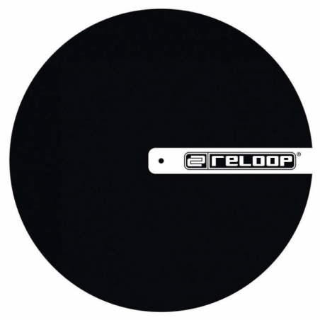Feutrines platines vinyles DJ - Reloop - SLIPMAT LOGO