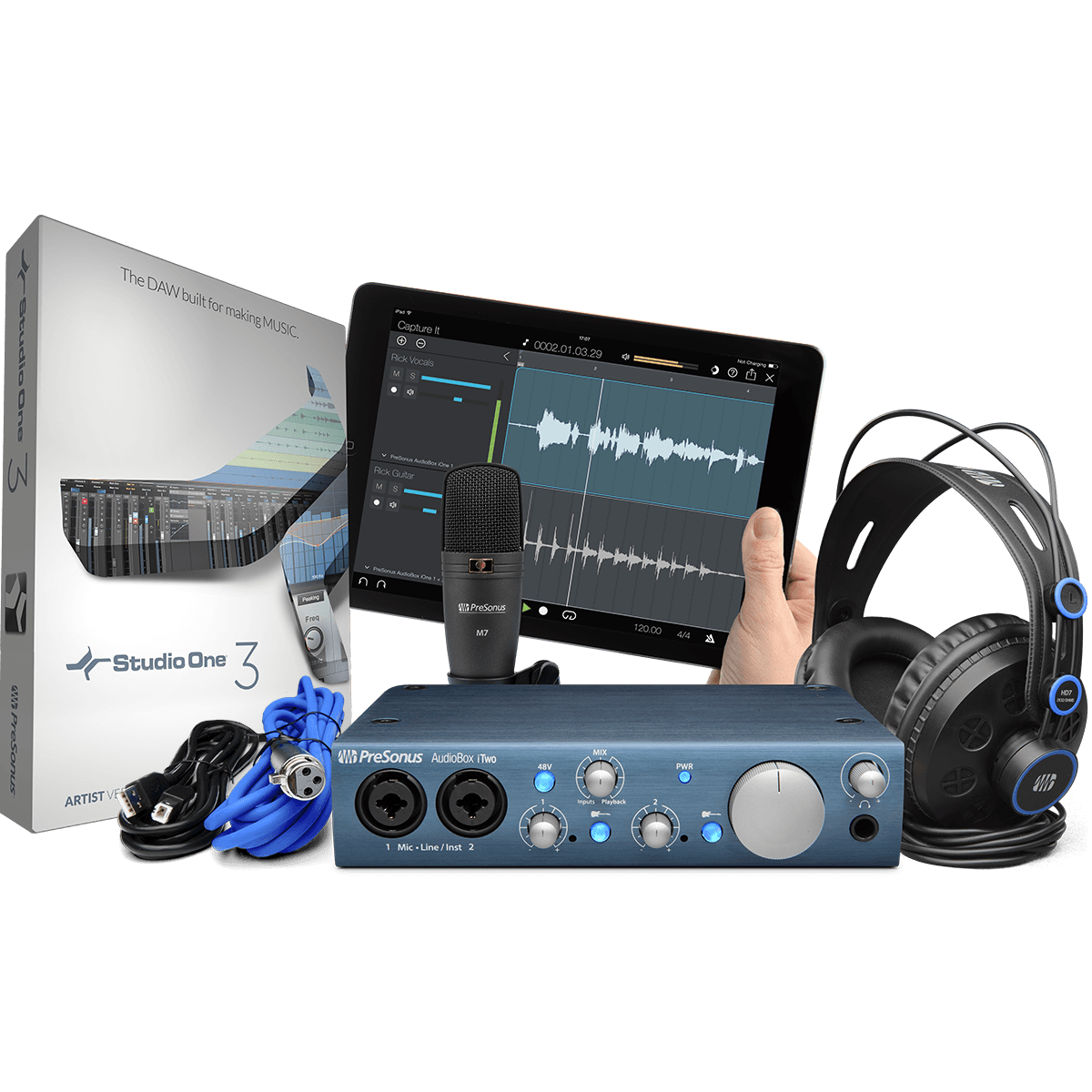 Packs Home Studio - Presonus - AUDIOBOX ITWO STUDIO BUNDLE