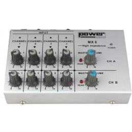 Zoneurs mélangeurs - Power Acoustics - Sonorisation - MX 8