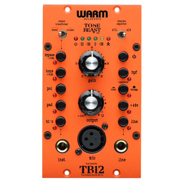 Préampli micros - Warm Audio - TB12-500 Préampli micros - Warm Audio - TB12-500