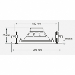 	Enceintes plafonniers - Audiophony PA - CHP520