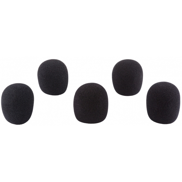 Filtres anti-pop - JB Systems - WINDSCREEN BLACK (5 bonnettes)