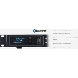 	Lecteurs multimédia - Audiophony PA - PMX34