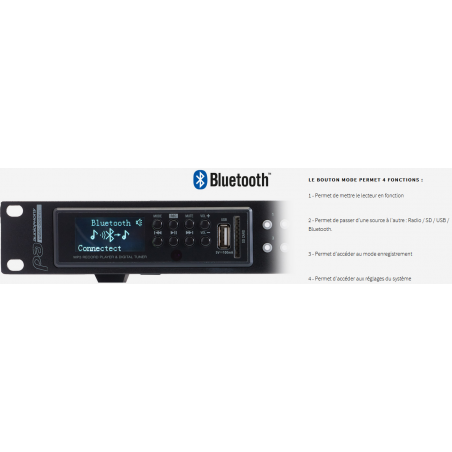 Lecteurs multimédia - Audiophony PA - PMX34