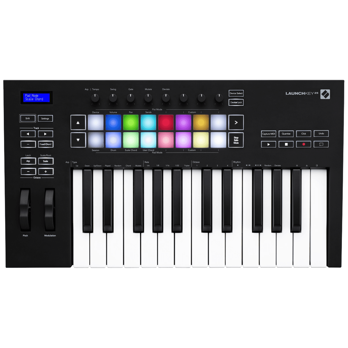 LAUNCHKEY 61 MK3 - Claviers maitres 61 touches - Energyson