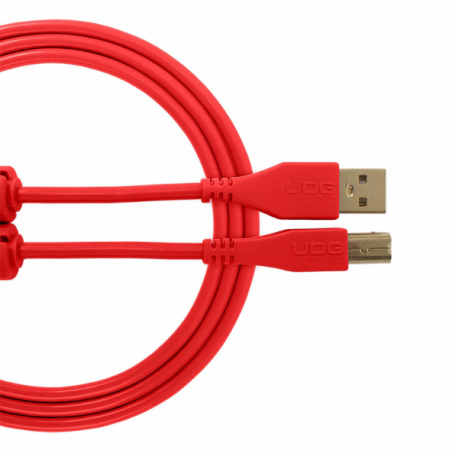 Câbles USB A vers B - UDG - U95003RD (3 mètres)