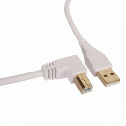 	Câbles USB A vers B - UDG - U95004WH (1 mètre)