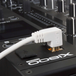 	Câbles USB A vers B - UDG - U95004WH (1 mètre)
