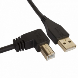 	Câbles USB A vers B - UDG - U95004BL (1 mètre)