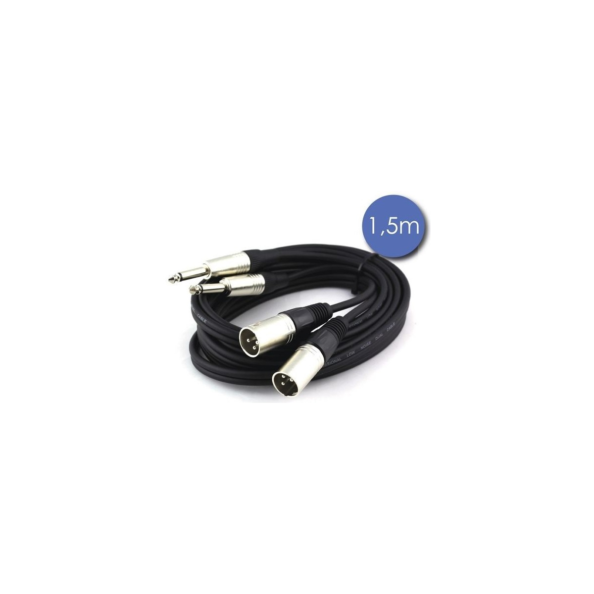 Câbles JACK / XLR - Power Acoustics - Accessoires - CAB 2110