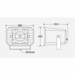 	Projecteurs de son - Audiophony PA - PHP650