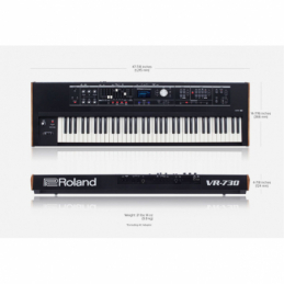 	Claviers de scène - Roland - VR-730