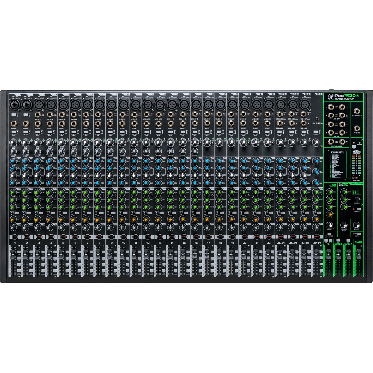 Consoles analogiques - Mackie - PROFX30V3