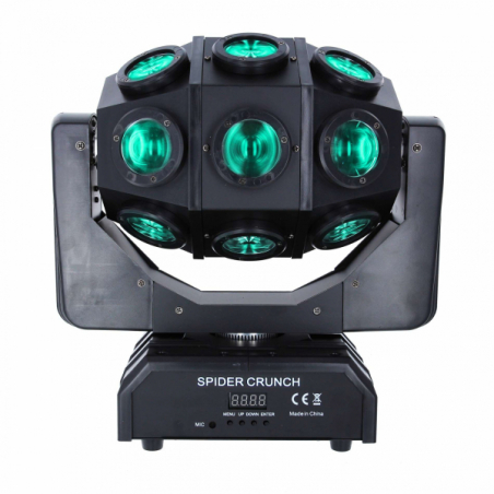 Jeux de lumière LED - Power Lighting - SPIDER CRUNCH