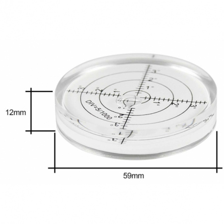 Accessoires platines vinyles Hifi - Enova Hifi - NBVP 10 - NIVEAU BULLE...