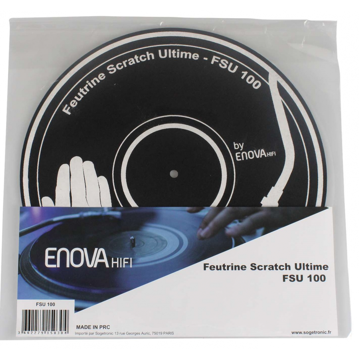 Feutrines platines vinyles - Enova Hifi - FSU 100