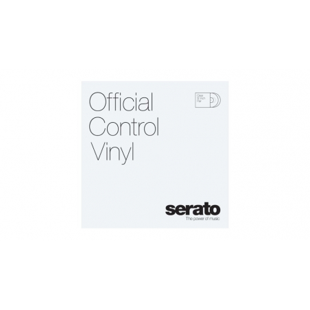 Vinyles time codés - Serato - Paire Vinyl Clear 12''