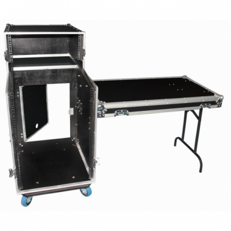 Flight cases rackables bois - Power Acoustics - Flight cases - FC MOBIL DJ CASE