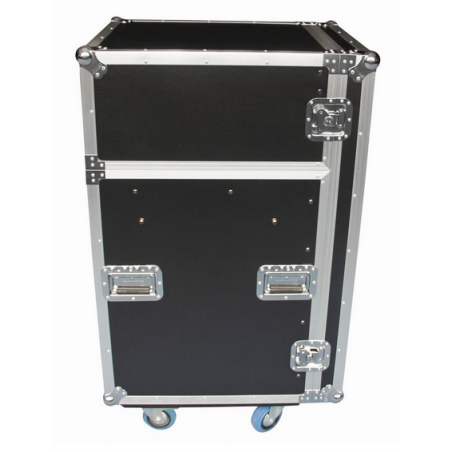 Flight cases rackables bois - Power Acoustics - Flight cases - FC MOBIL DJ CASE