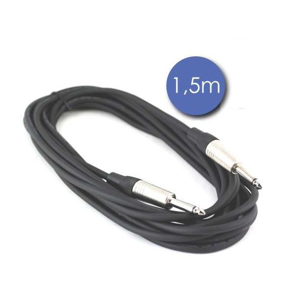 Câbles JACK 6,35 / JACK 6,35 - Power Acoustics - Accessoires - CAB 2005 (1,5m)