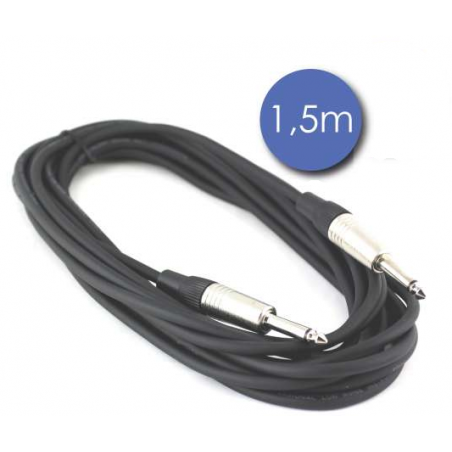 Câbles JACK 6,35 / JACK 6,35 - Power Acoustics - Accessoires - CAB 2005 (1,5m)